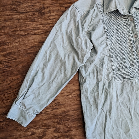 J. Jill Long Sleeve Corduroy Button Down Shirt Women's Size Medium - Picture 11 of 11